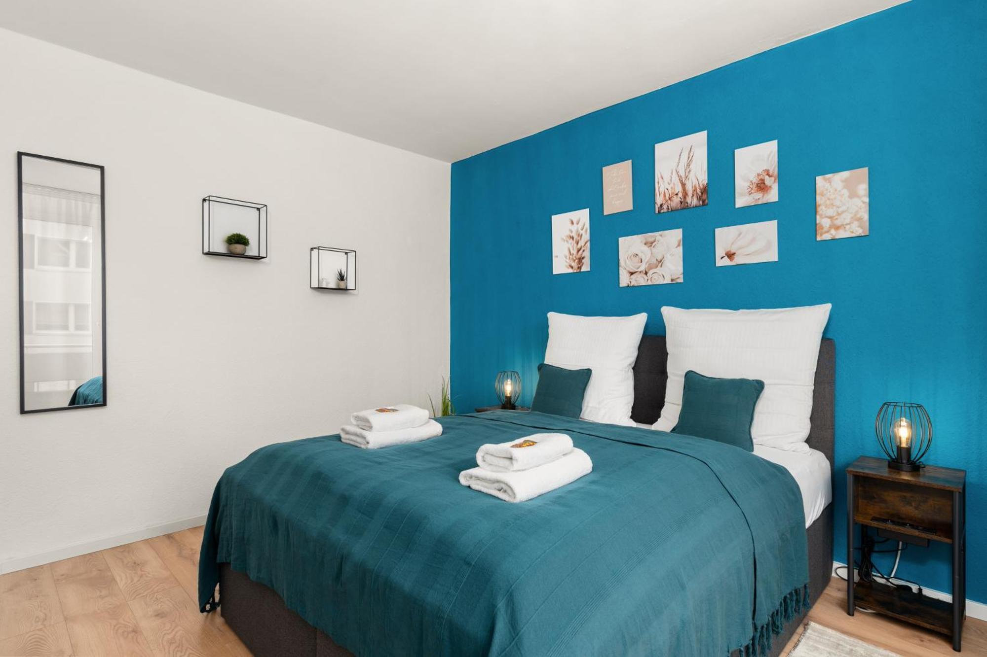 Free Living - City Design Apartments, Zentrum, Outlet, Balkon, Kueche Wolfsburg Eksteriør billede