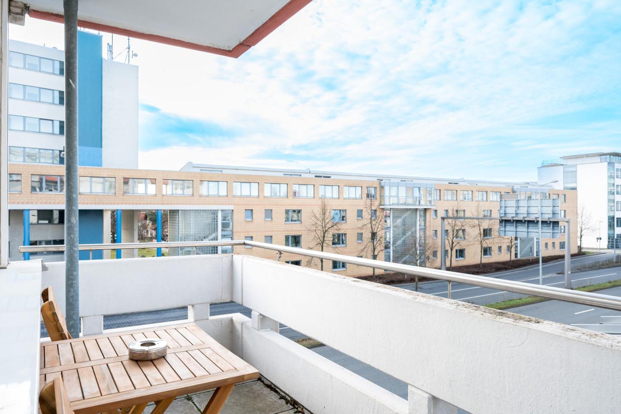 Free Living - City Design Apartments, Zentrum, Outlet, Balkon, Kueche Wolfsburg Eksteriør billede