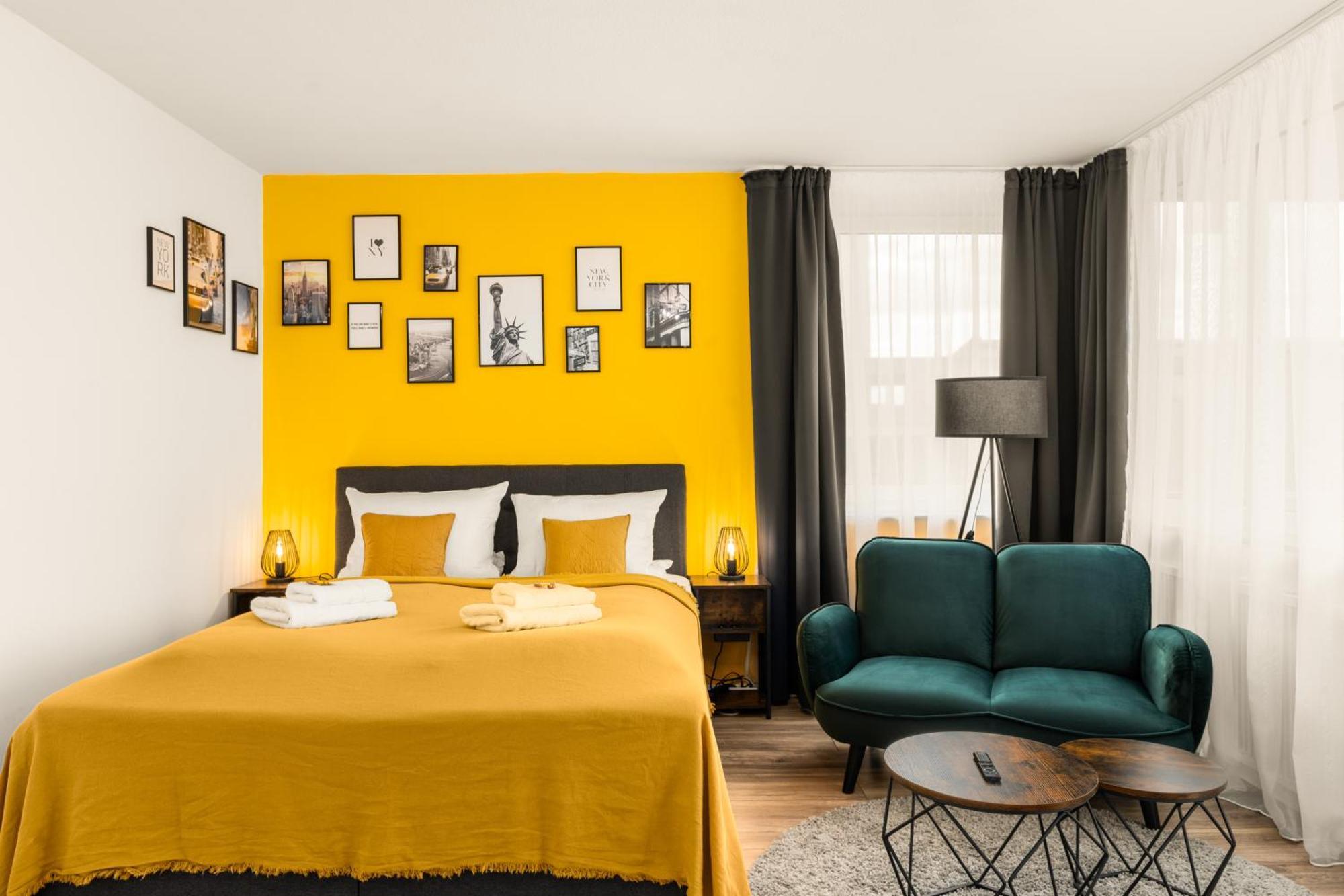 Free Living - City Design Apartments, Zentrum, Outlet, Balkon, Kueche Wolfsburg Eksteriør billede